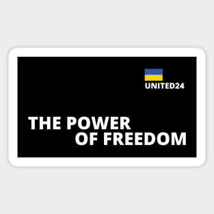 THE POWER OF FREEDOM Sticker